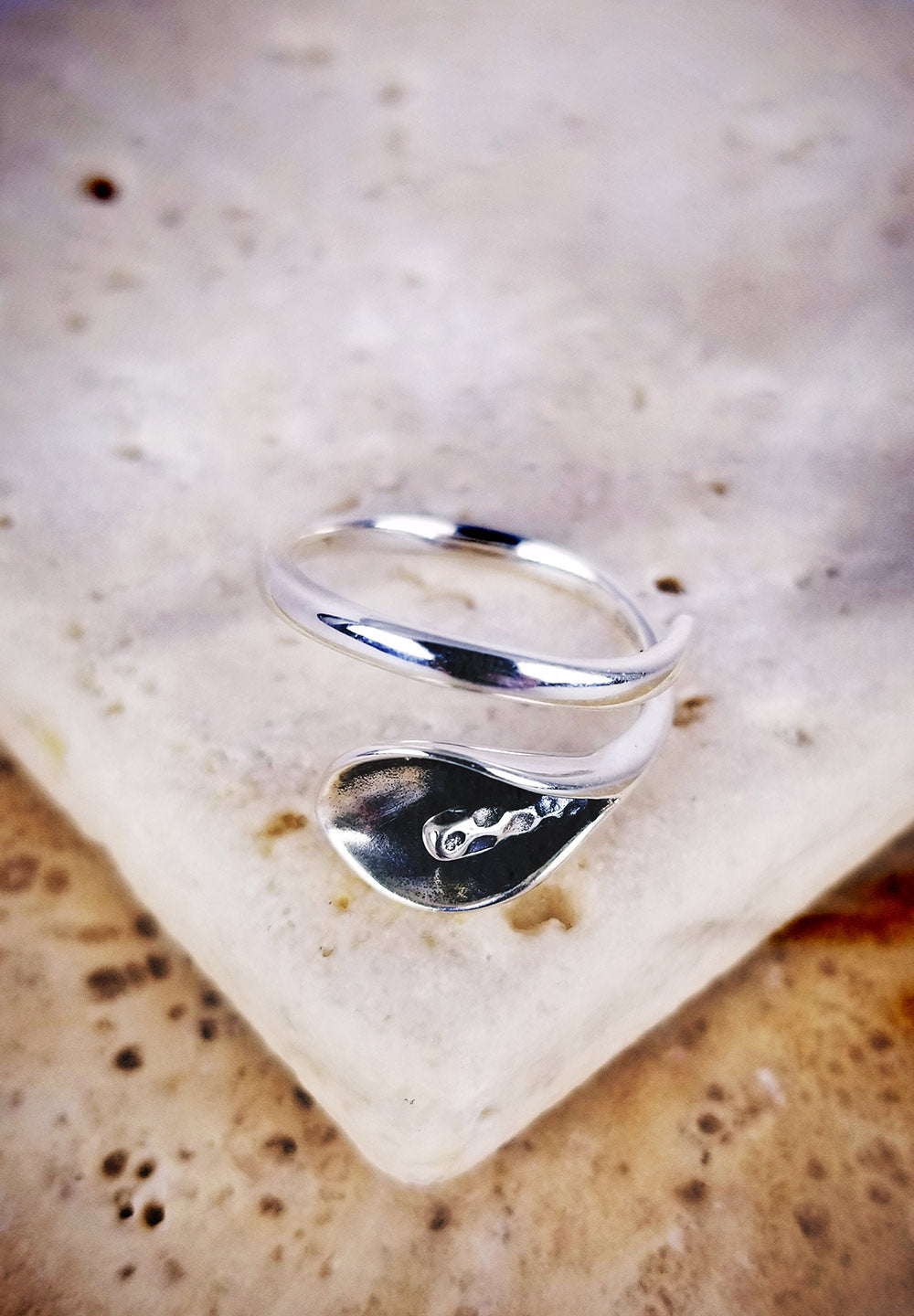 Sterling Silver Calla Lily Ring - Nomadic Ant