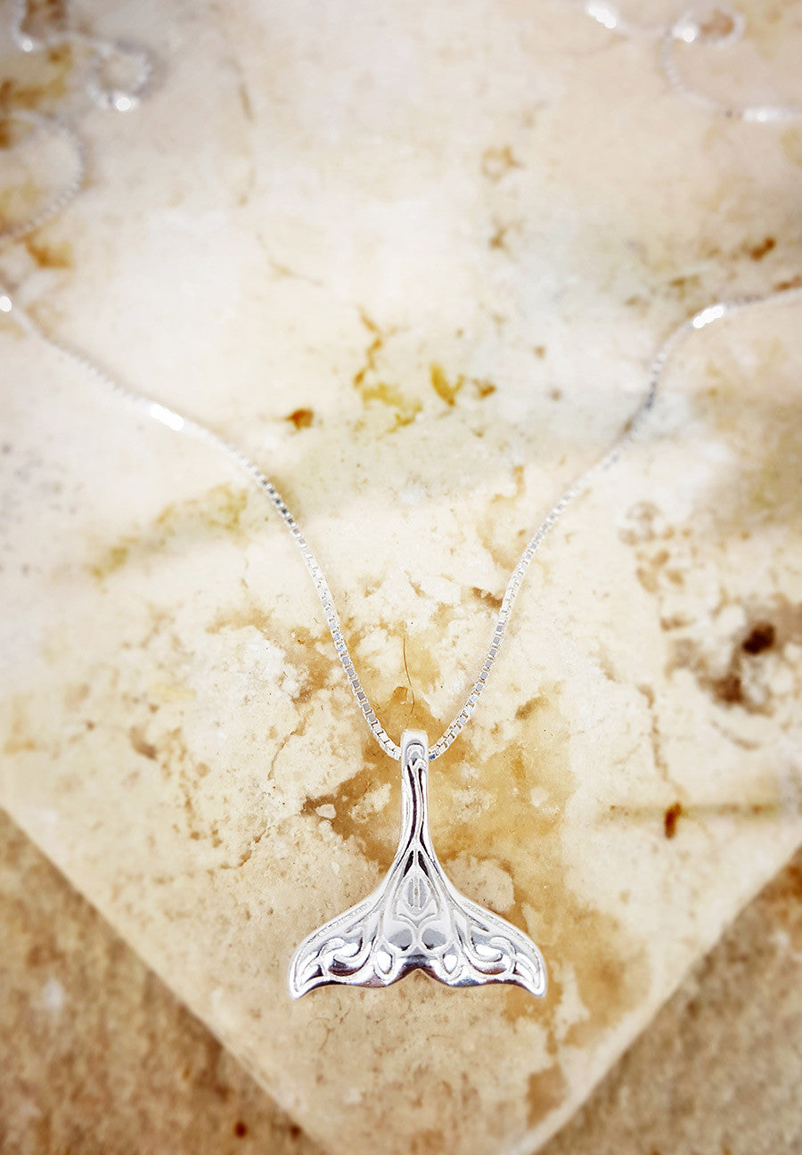 Little Whale Tail Necklace