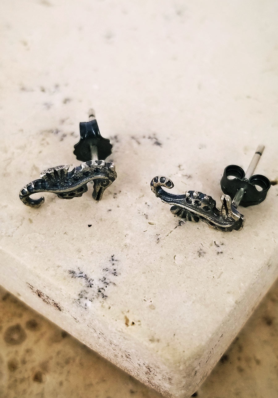 Seahorse Pin Earrings